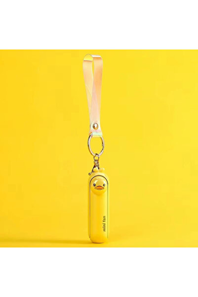 Choice3 Yellow Cute Mini Fan Portable Hand Fold Bedside Office USB Charge Bat...