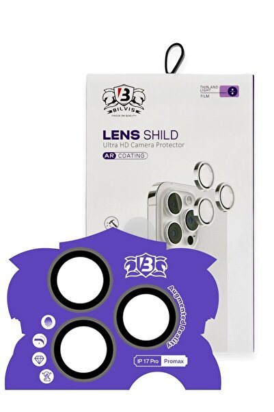 SORA GROUP ®   iPhone 17 Pro Max Bilvis Titan Kamera Lens - Natural Grey