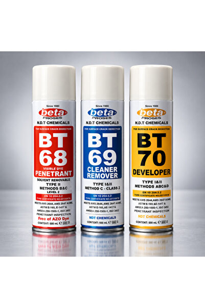 Beta BT-68-69-70 Sprey 3'lü Set