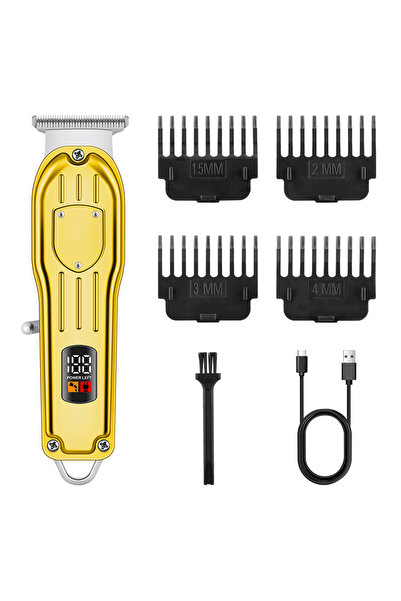 Choice10 T-03(Gold) Hair Clippers Electric Razor Shavers for Men USB Recharge...