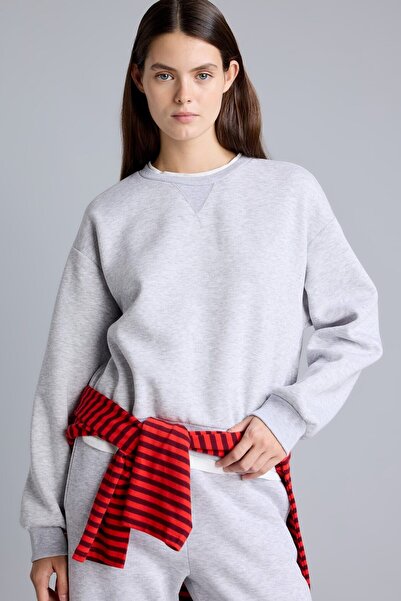 DeFacto Relax Fit Basic Sweatshirt H2149AX25WN