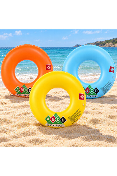 Miro Toys عوامة بحرية قابلة للنفخ مقاس 70 سم، عوامة بحرية ملونة للأطفال والكب...