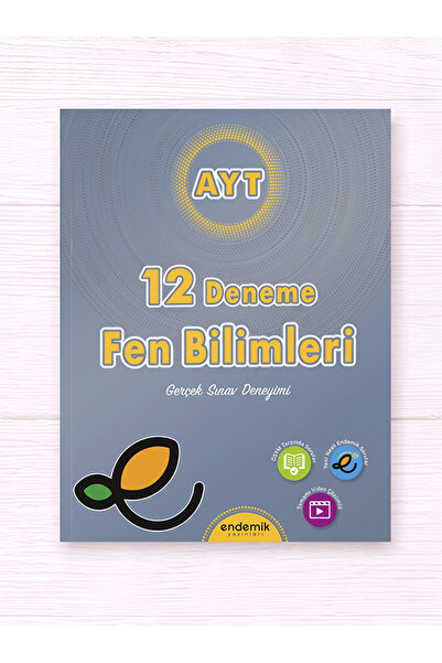 Endemik Yayınları Endemik 2026 Ayt Fen Bilimleri 12 Li Deneme Sınavı