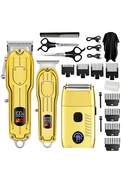 Choice 3 in 1 (Gold) Hair Clippers Electric Razor Shavers for Men USB Recharg...