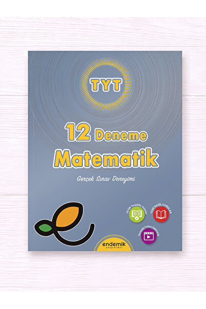 Endemik Yayınları TYT Matematik 12 Deneme / Kollektif / Endemik Yayınları / 9...