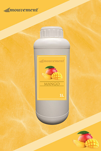 MOUVEMENT Mango Reed Diffuser Refill 1000 ml - Oda Kokusu Yedek Şişesi + 20 A...