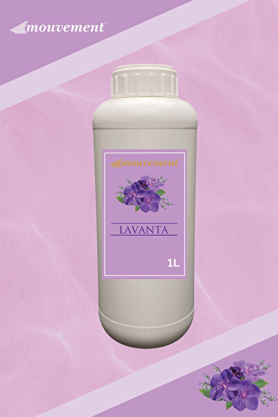 MOUVEMENT Lavanta Reed Diffuser Refill 1000 ml - Oda Kokusu Yedek Şişesi + 20...