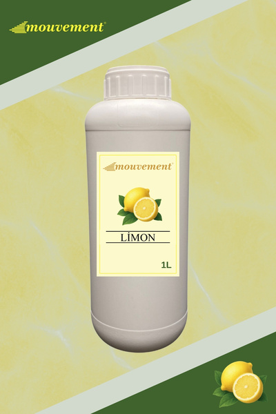 MOUVEMENT Limon Reed Diffuser Refill 1000 ml - Oda Kokusu Yedek Şişesi + 20 A...