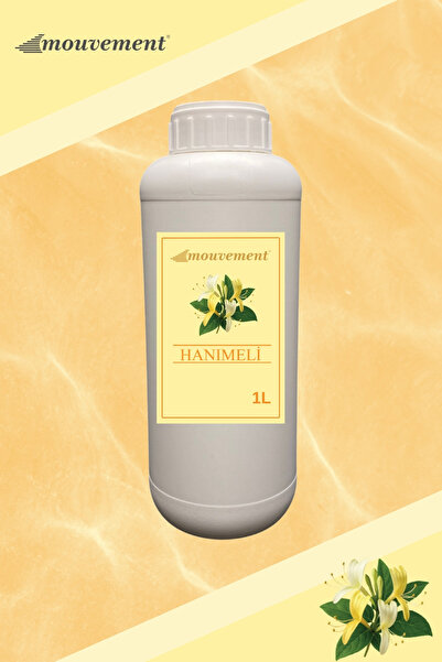 MOUVEMENT Hanımeli Reed Diffuser Refill 1000 ml - Oda Kokusu Yedek Şişesi + 2...