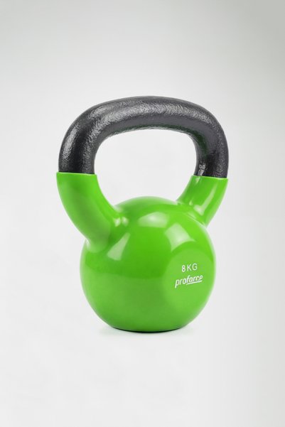 Proforce KTB-8 Dışı Vinil Kaplı İçi Çelik Döküm Kettlebell 8 Kg