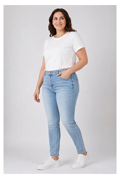 Açık Mavi Slim Fit Jean
