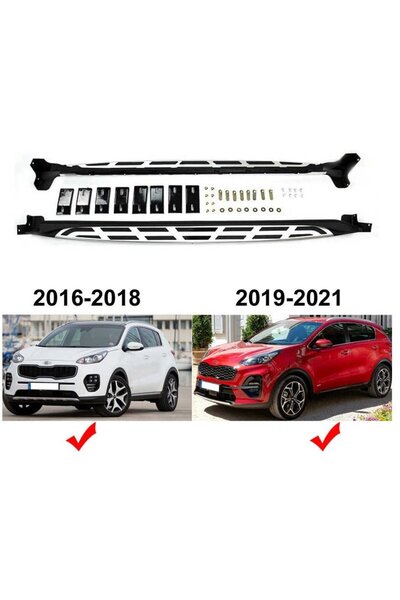 autogp Kia sportage yan basamak koruma 2016+ kx5 tip
