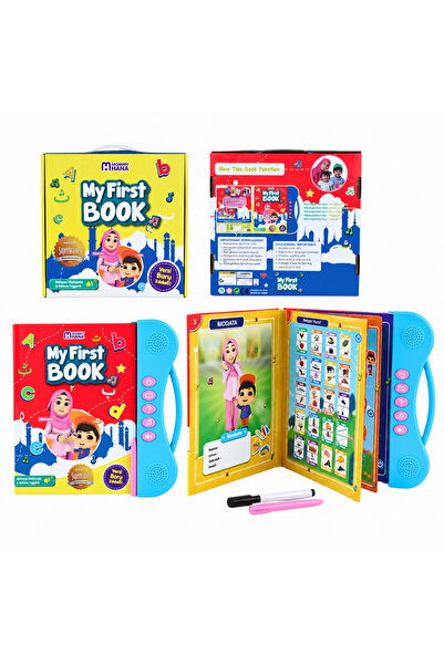 Toysea My First English–Arabic Learning E-Book for Kids with Pen, Interactive...