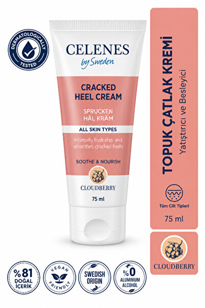 Celenes Cloudberry Herbal Topuk Çatlak Kremi 75ml