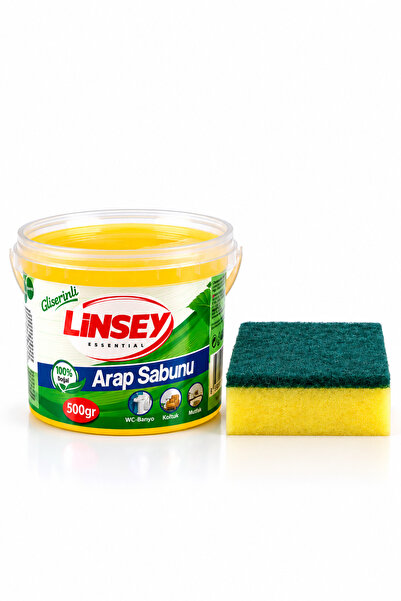 Jel Arap Sabunu 500 gr, Detsan Güvencesiyle (51. Yıl) Gliserinli, Ekolojik, SÜNGER HEDİYELİ