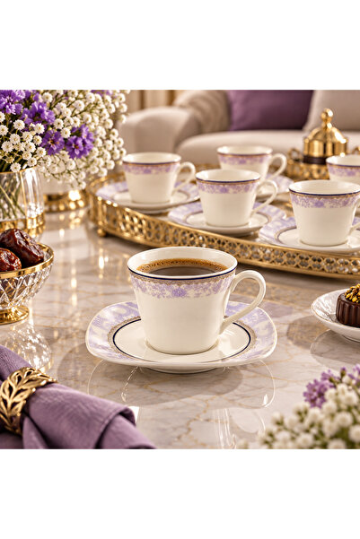Dania Blue Design Turkish coffee cup set
