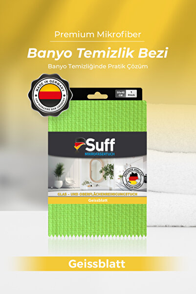 Suff Geissblatt Bathroom Microfiber Cloth, Non-Dusting, Multi-Purpose Bathroo...