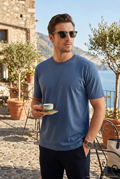 Buratti Regular Fit Bisiklet Yaka T Shirt Erkek T SHİRT 5902985