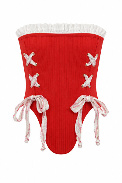 Zelish My Sister Pomegranate blossom design corset
