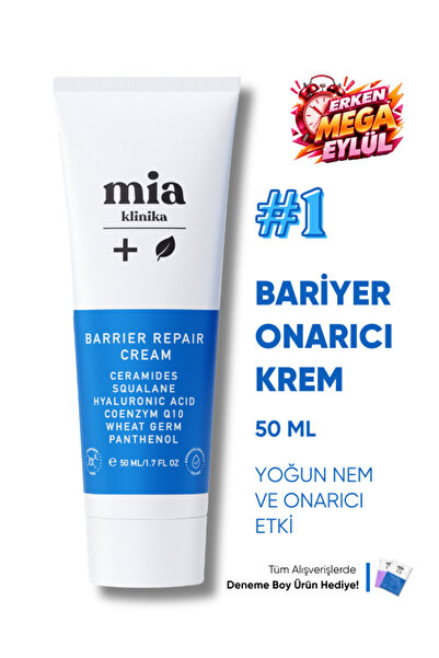 mia klinika Bariyer Güçlendirici Onarıcı Canlandırıcı Ve Nemlendirici Krem