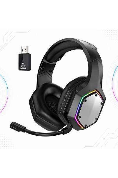 Sofia Concept Căști On-Ear Sce E1000 Wt, wireless 2,4 GHz, Bluetooth 5.3, lum...