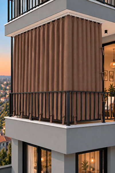 ALTINPAMUK Pânză pentru balcon Enxboy, opțională, cu șireturi, pentru balcon,...