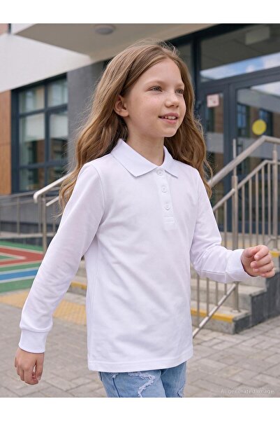 Civil Girls Civil Girl's Basic Lakos Badi |   Lakosshirt Collar - Polo |   Sc...