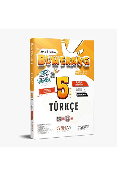 Günay Yayınları GÜNAY YAYINCILIK 5. SINIF BUMERANG TÜRKÇE ETKİNLİKLİ AKILLI K...