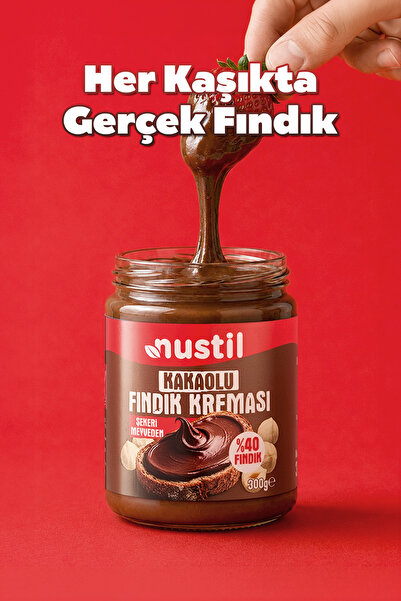 NUSTİL Kakaolu Fındık Kreması 300g