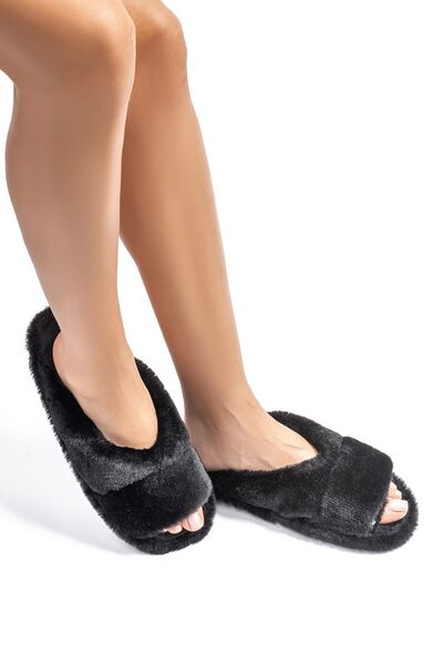 Twigy مولي شبشب منزلي نسائي أسود 36/41