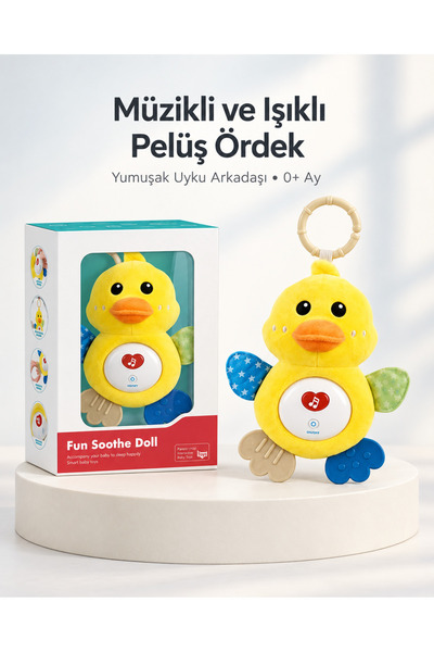 Ucuzuna Bak Işıklı ve Sesli Uyku Bebek Civ Civi