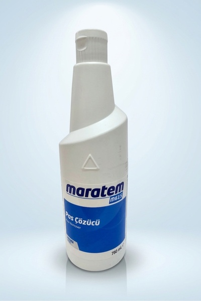 Maratem M615 Pas Çözücü 750 ML - Çamaşır ve Tekstil Pas Lekesi Çıkarıcı Profe...