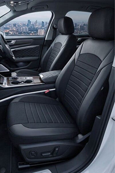 GM-DESIGN Mocha Tay Tüyü Üniversal Oto Koltuk Kılıfı- 5 Koltuk Tam Set