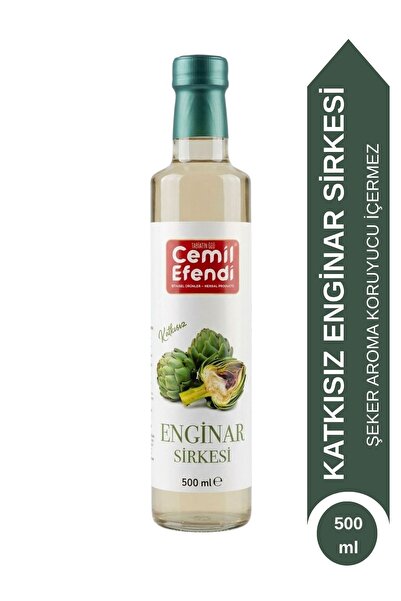 Cemilefendi Enginar Sirkesi Katkısız 500ml