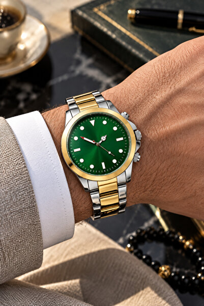 S.POLO Brand Waterproof Men's Wrist Watch+bracelet