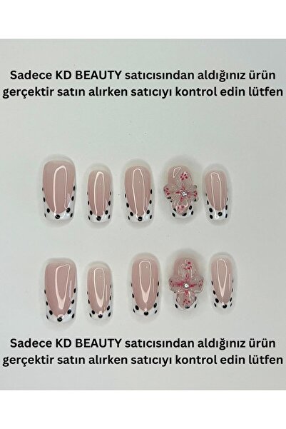Store Takma Tırnak - Hibiscus Square 10’lu Medium BEDEN