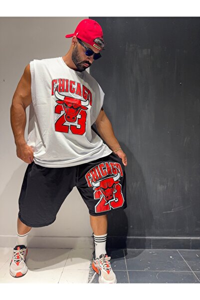 Bas Body FitnessWear Chicago Battal Beden 10 Xle Kadar 2 İplik Spor Ve Günlük...