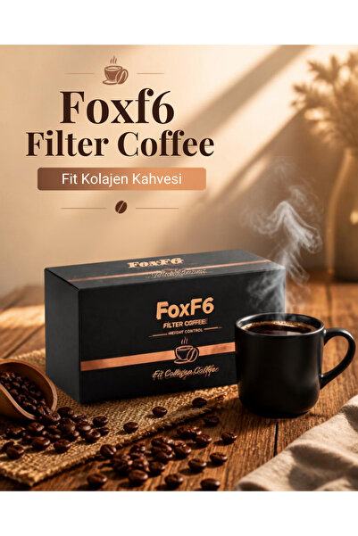 Foxf6 Fit Collagen Coffee Filter Kahve 30 Saşe