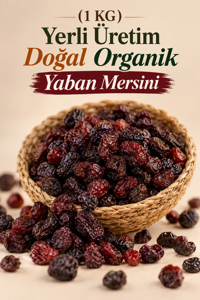 ÜLKÜ KURUYEMİŞ (1 KG) Yerli Üretim Doğal Organik Yaban Mersini Hediyelik Atış...