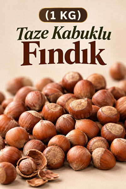 ÜLKÜ KURUYEMİŞ (1 KG) Taze Kabuklu Fındık Hediyelik Atıştırmalık - 1. Sınıf P...