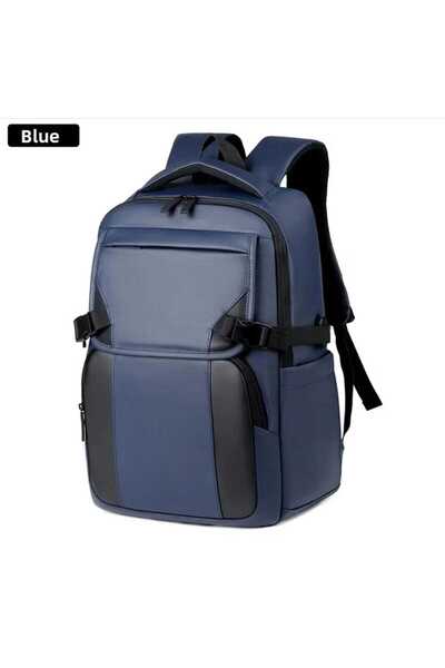 FASHION حقيبة كمبيوتر محمول خفيفة الوزن 4006BLUE للسفر والأعمال بسعة كبيرة