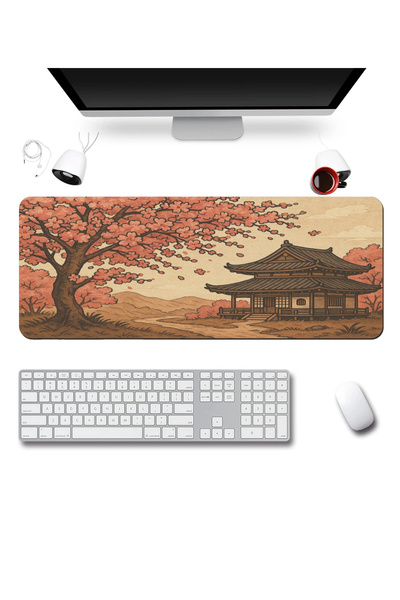 SonicTouch UltraGrand Japon Kiraz Ağacı Japon Evi Dikişsiz Xxl Gaming Oyuncu ...