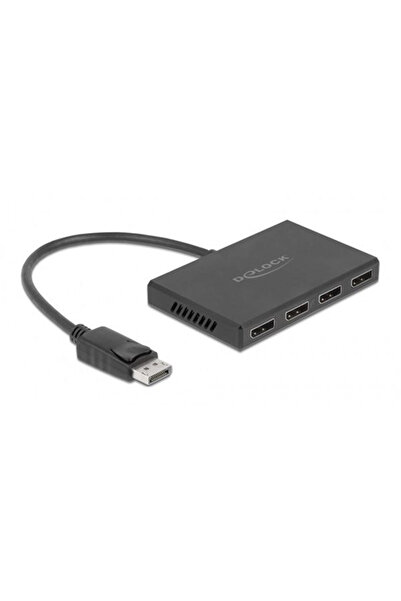 DELOCK Multiplicator DisplayPort v1.4 cu 4 porturi MST, 87794
