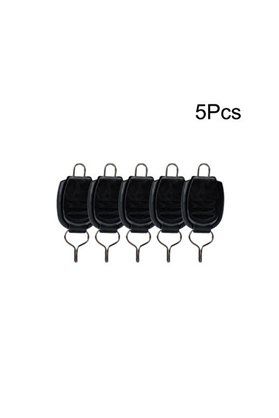 Choice Black 5Pcs Fishing Line Holder Buckle Stopper Keeper Clip For Baitcast...
