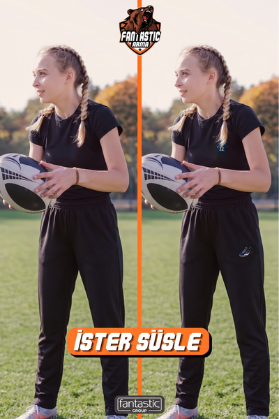 FANTASTIC ARMA Ütüyle Yapışan Amerikan Futbolu Dokuma Arma Seti – Rugby Temalı Giysi Yaması ve Çocuk Onarım Kiti 5'li