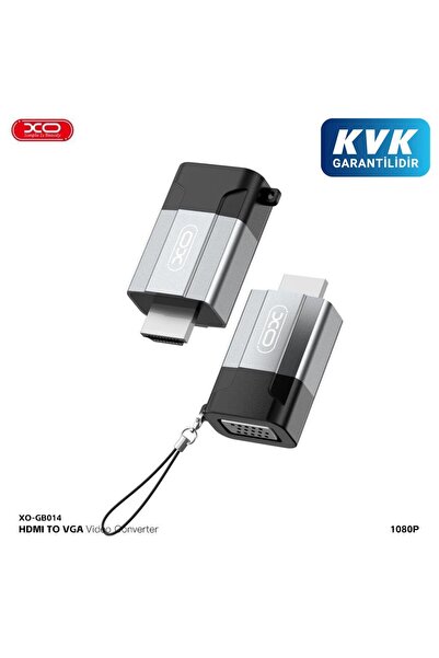 Xo 1080P Full Hd Supported HDMI to Vga Video Converter Adapter (Gb014)