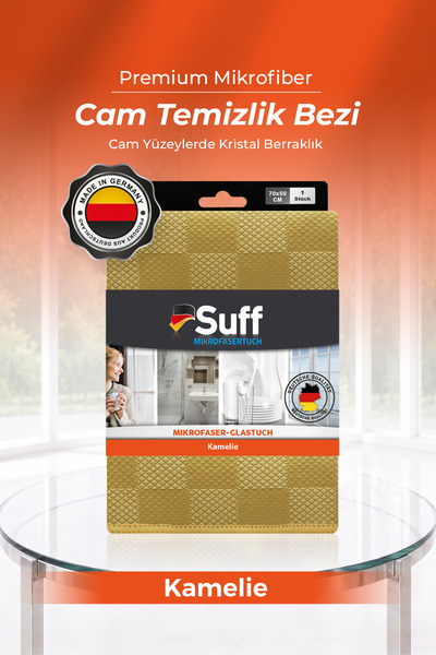 Suff Kamelie Glass Microfiber Cloth Fingerprint and Stain Cleaning Cloth 70X5...