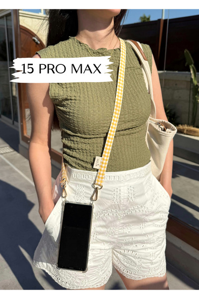 HOJA Store Pötikare Iphone 15 Pro Max Telefon Askısı Pötikare Askılı Telefon ...
