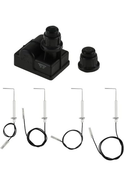 Choice Grill Igniter Assembly Kit Push Button BBQ Igniter with 4pcs Electrode...