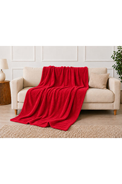 Mulberry Kırmızı Wellsoft Tv Battaniye 100x170 Cm